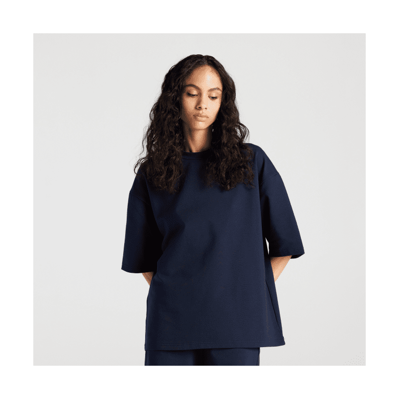 Collection Kyoto Short Sleeve Women Navy PNG