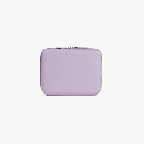 Purple Icing (Vegan Leather) | Front view of Metro Folio Kit in Purple Icing