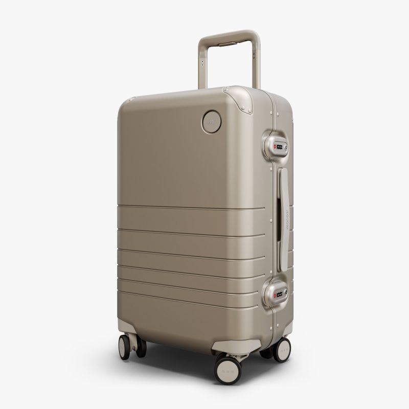 Hybrid CarryOn Champagne Angle