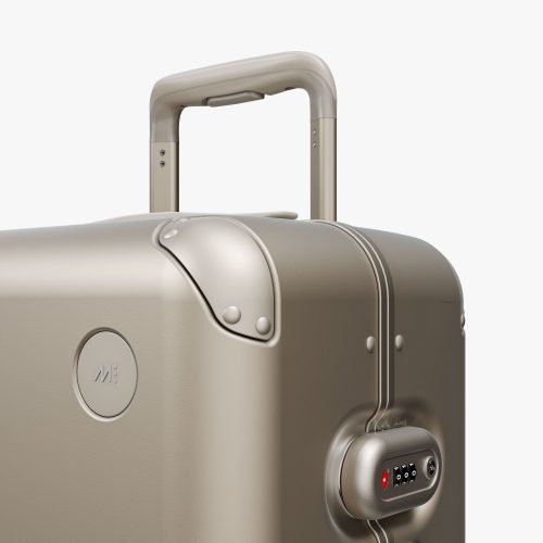 Hybrid CarryOn Plus Champagne Detail1