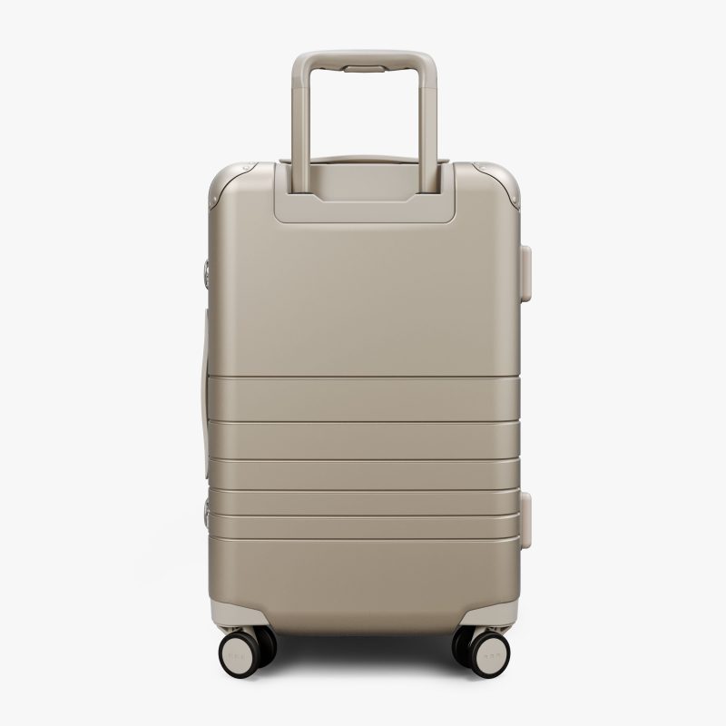 Hybrid CarryOn Plus Champagne Rear