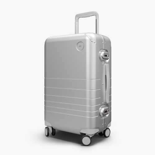 Hybrid CarryOn Silver Angle