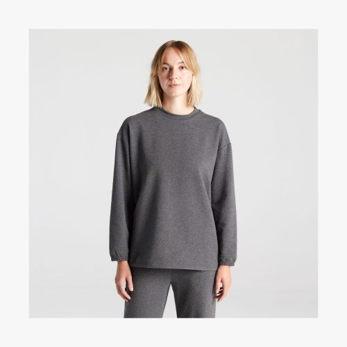 Kyoto Long Sleeve Heather Charcoal 1