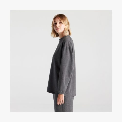 Kyoto Long Sleeve Heather Charcoal 4