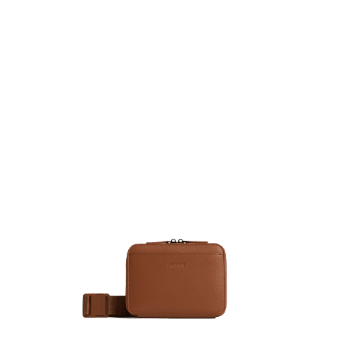 Metro Belt Bag Mahogany Front View PLP