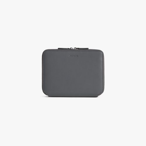 Dover Grey (Vegan Leather) | Front view of Metro Folio Kit in Dover Grey