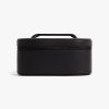 Carbon Black (Vegan Leather) | Metro Cosmetic case in Carbon Black