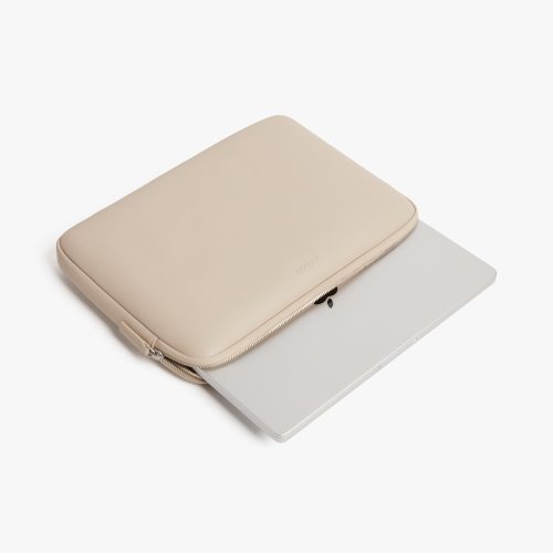 Monos Accessories Laptop Sleeve 14 Ivory 3 Side View