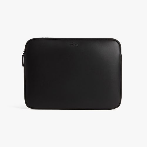 16-inch / Carbon Black (Vegan Leather) | Metro Laptop Sleeve in Carbon Black