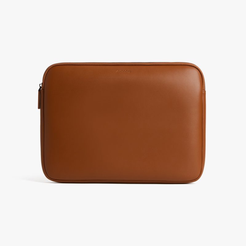 16-inch / Mahogany (Vegan Leather) | Metro Laptop Sleeve in Mahogany