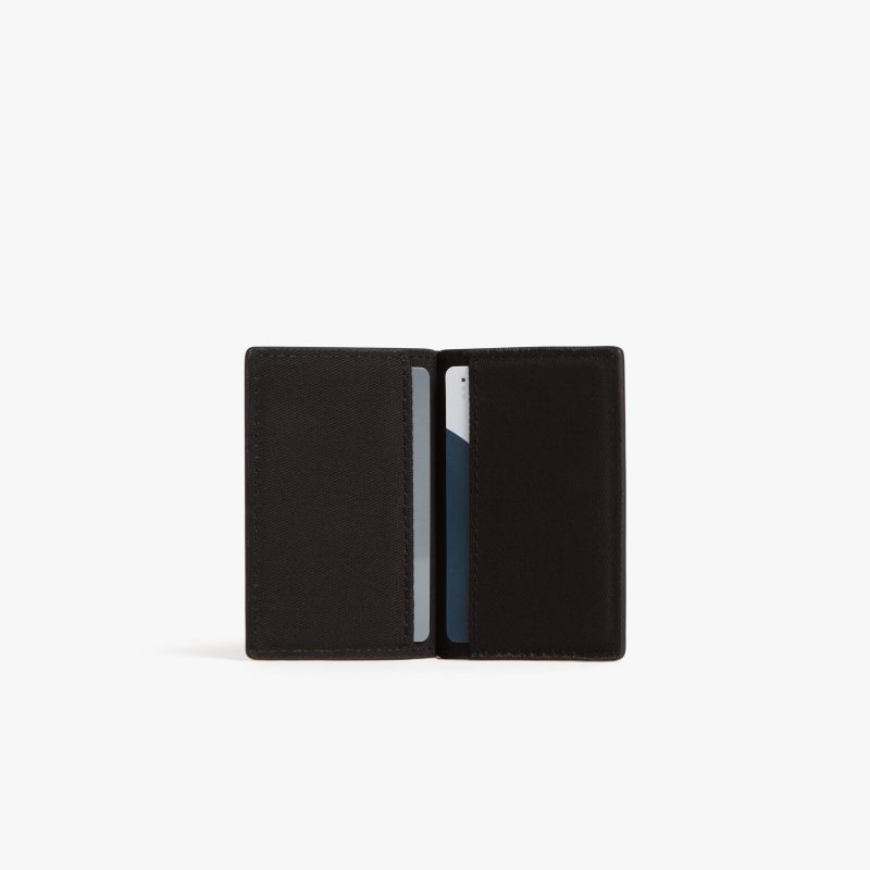 Monos SlimWallet Carbon Black 4 Open View