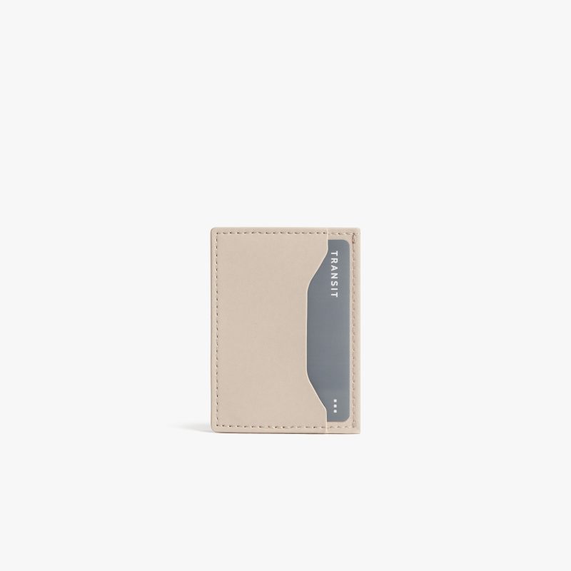 Ivory | Back view of Slim Wallet in Ivory