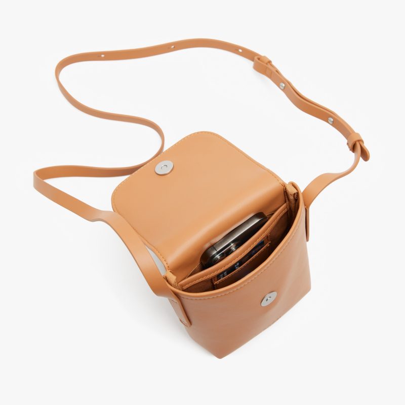 PDP Mini Crossbody SaddleTan 4