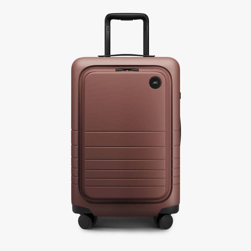 Terracotta | Front view of Carry-On Pro Plus in Terracotta