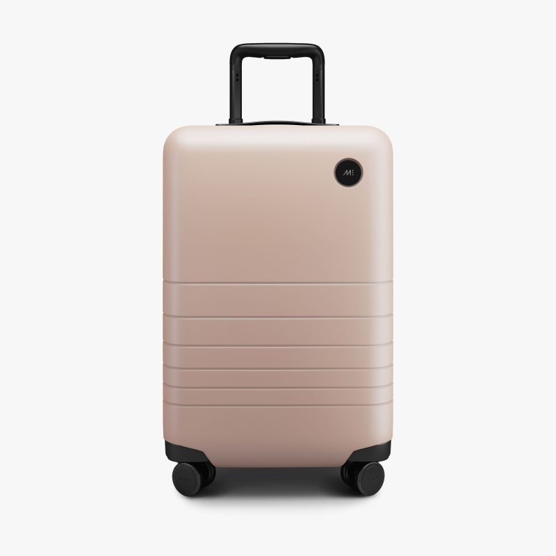 Rose Quartz | Front view of Carry-On in Rose Quartz