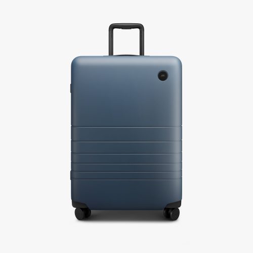 Ocean Blue | Front view of Check-In Medium in Ocean Blue