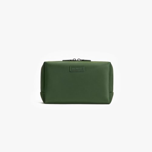 Large / Juniper Green Cart | Front view of Metro Toiletry Case Large in Juniper Green